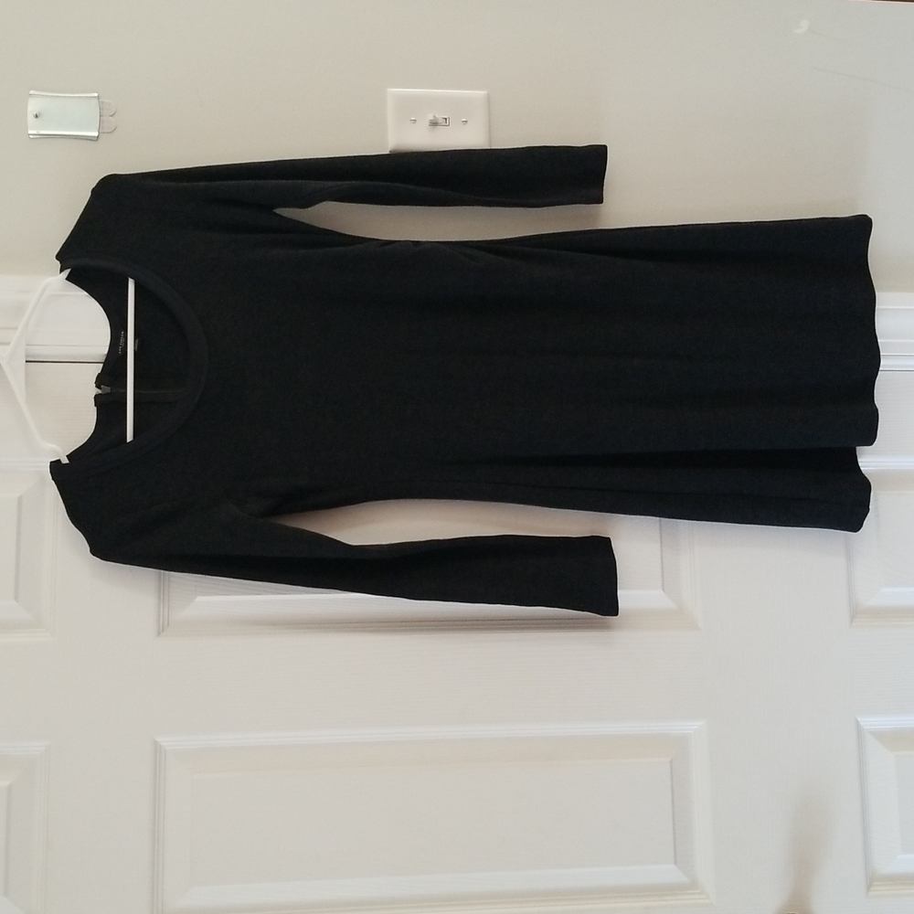 Women's Long Sleeve Gray Dress